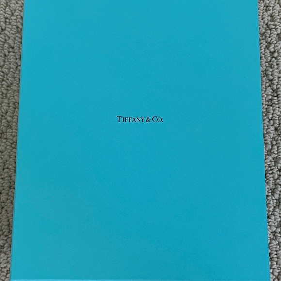 Tiffany & Co Blue Leather Necklace Jewelry Empty Display Presentation Case + Box - Picture 16 of 16